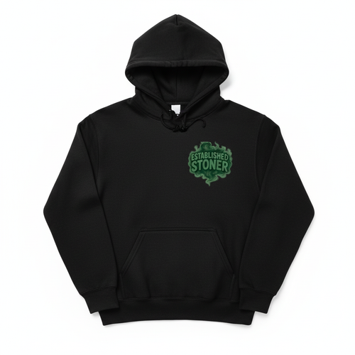 Black Cloud Logo Hoodie