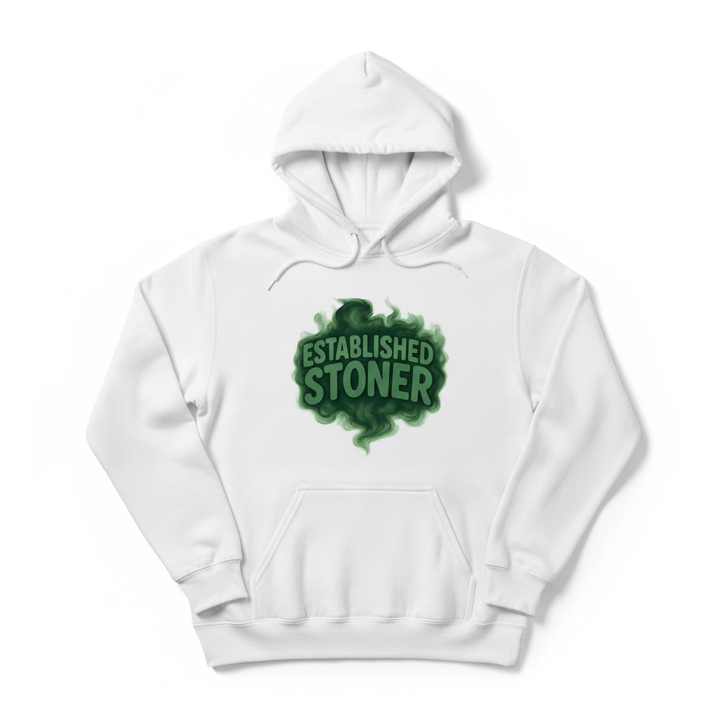 White Cloud Logo Hoodie